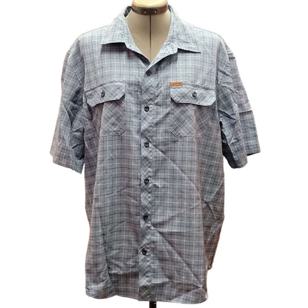 Orvis Men's Short Sleeve Woven Tech Shirt